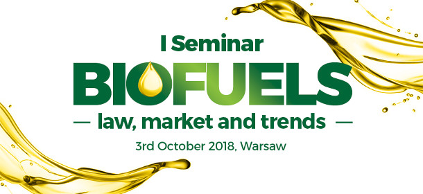 Seminar Biofuels - Law, Market and Trends