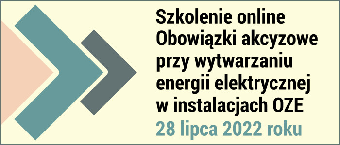 Obowiązki akcyzowe przy wytwarzaniu energii elektrycznej w instalacjach OZE