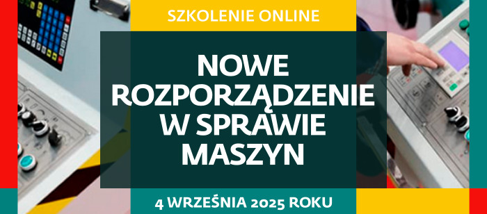 Nowe rozporządzenie w sprawie maszyn